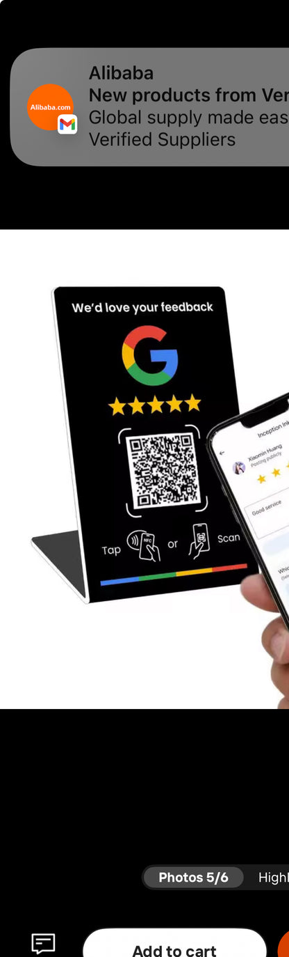 Google Review QR Scanner
