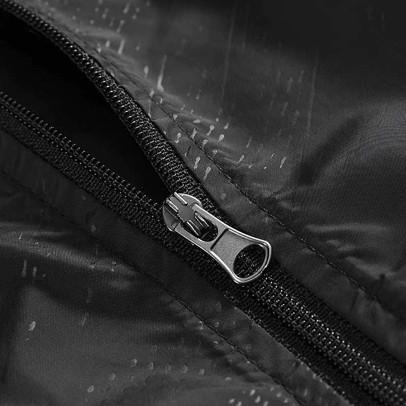 Men’S Women'S Hiking Jacket Waterproof Sun Protective Windbreaker Camping Climbing Rain Coat Unisex Portable Clothes