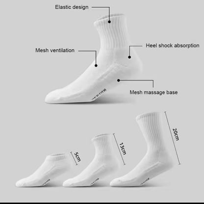 Cushioned Sweatproof Socks