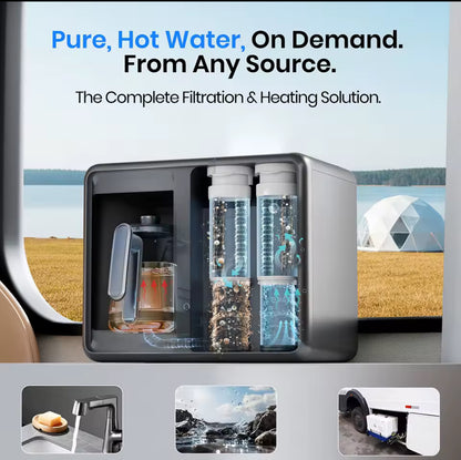 Portable Filtered Water Dispenser