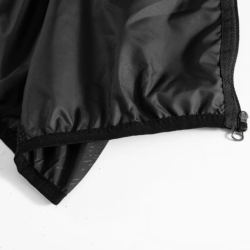 Men’S Women'S Hiking Jacket Waterproof Sun Protective Windbreaker Camping Climbing Rain Coat Unisex Portable Clothes